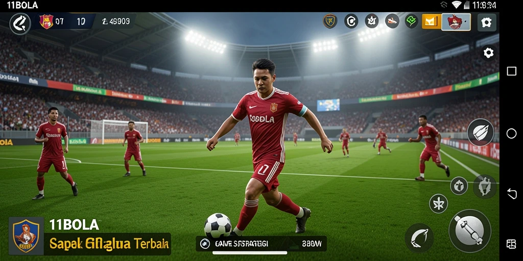 Gameplay seru dan mengasyikkan di 11BOLA.