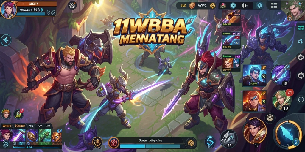 Tangkapan layar gameplay menampilkan aksi seru dalam 11WBET.