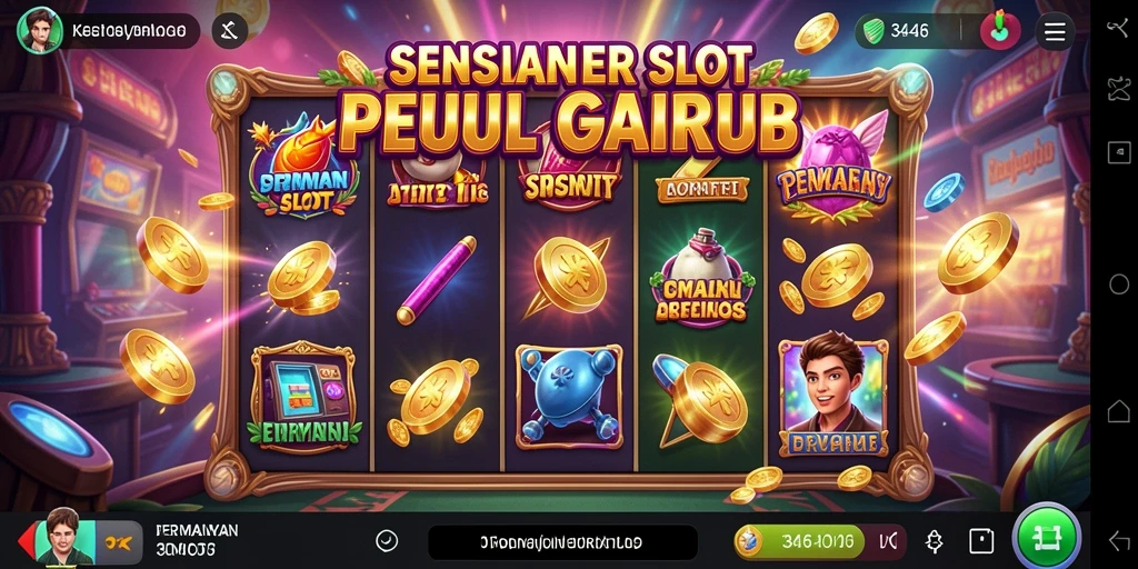 Tampilan gameplay menarik dari permainan Slot 3446.