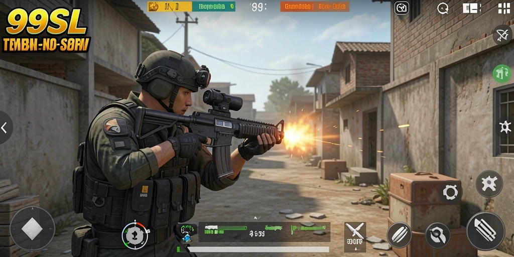 Tampilan menarik dari gameplay 99SL yang penuh aksi.