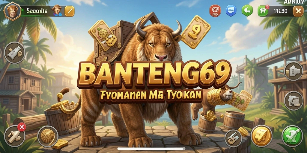 Tampilkan screenshot dari gameplay menarik BANTENG69 yang penuh strategi Tycoon.