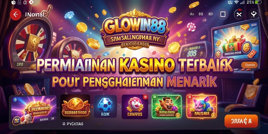 Screenshot GLOWIN88 menampilkan gameplay Kasino yang menarik dan mengasyikkan.