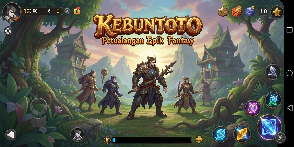 Tampilan gameplay KEBUNTOTO yang mendebarkan dan menegangkan.